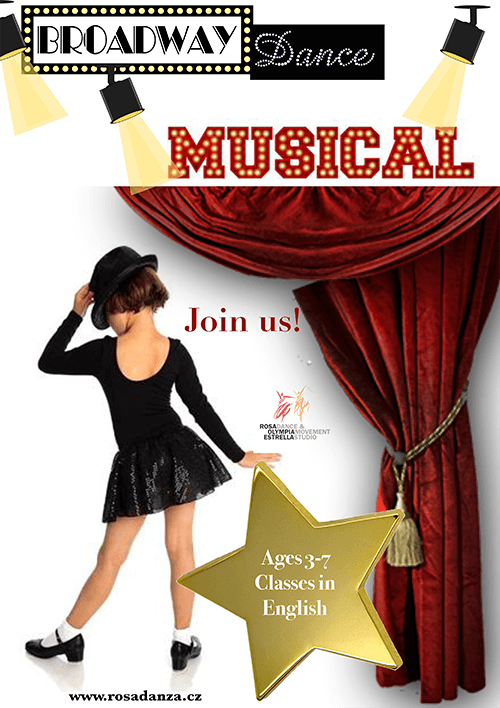 Broadway Musical Kids Dance Poster